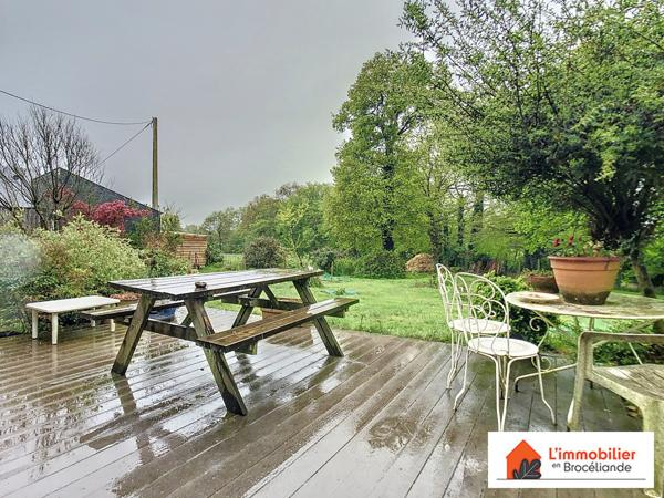 Belle longère en Brocéliande sur 9 000m²