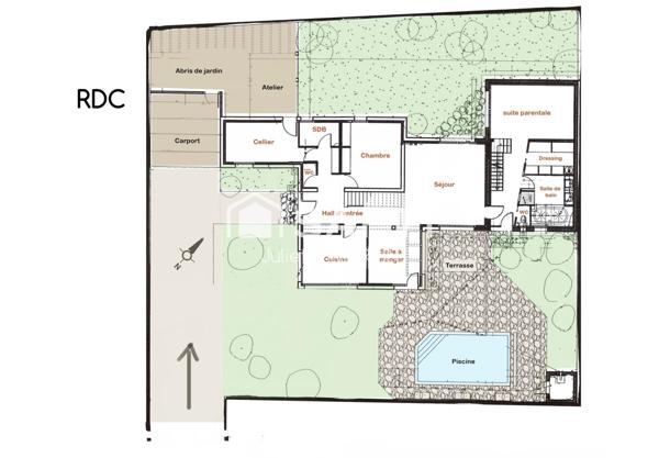 Maison unique à Nantes – Esprit campagne en ville, calme absolu.