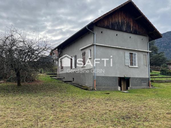 Maison à Faverges sur grand terrain plus de 6000m²
