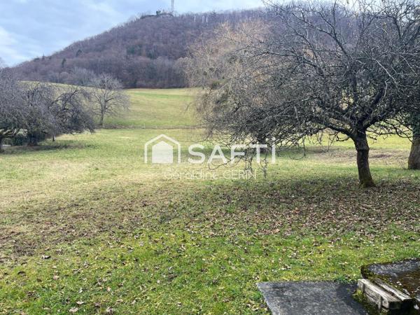 Maison à Faverges sur grand terrain plus de 6000m²