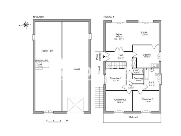 Location Maison 6 pièces 99.2 m² - 5 RUE DES TILLEULS Fleville 54710