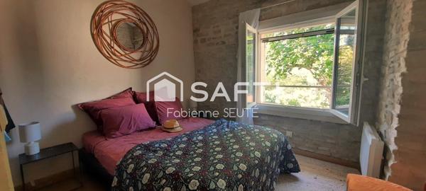 Mas en pierre, 7 pièces 180 m2, avec piscine