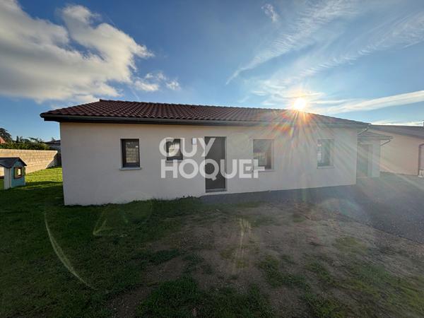 Maison récente de 2023 avec de belles prestations