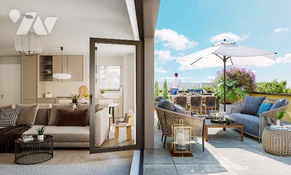 T4 Neuf avec Terrasse et Cellier