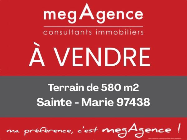 Terrain à SAINTE-MARIE, 97438 - 580m²
