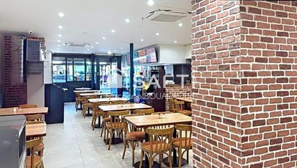 FONDS DE COMMERCE - RESTAURATION RAPIDE – 133 M²