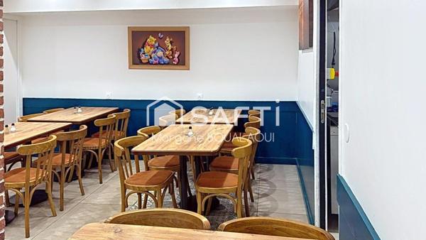 FONDS DE COMMERCE - RESTAURATION RAPIDE – 133 M²