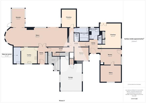 Maison 7 pièces 205 m2