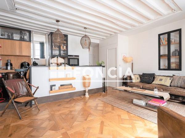 À vendre Appartement 2 pièces 44.39 m² - Paris 75003