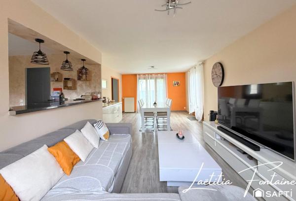 Plain-pied, 3 chambres, jardin, sous-sol complet