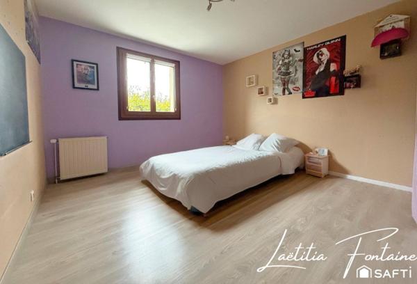 Plain-pied, 3 chambres, jardin, sous-sol complet