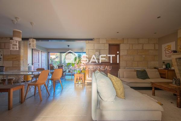 Echoppe, 4 chambres, 1 bureau, jardin