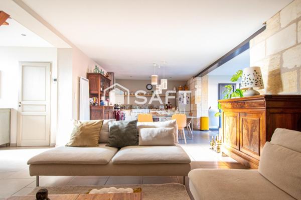 Echoppe, 4 chambres, 1 bureau, jardin