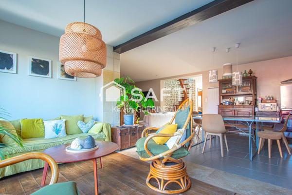 Echoppe, 4 chambres, 1 bureau, jardin