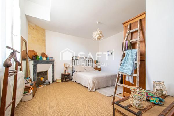 Echoppe, 4 chambres, 1 bureau, jardin