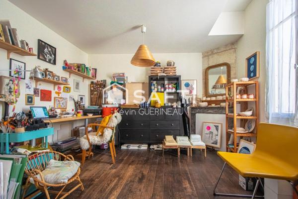 Echoppe, 4 chambres, 1 bureau, jardin