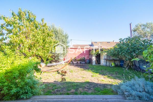 Echoppe, 4 chambres, 1 bureau, jardin