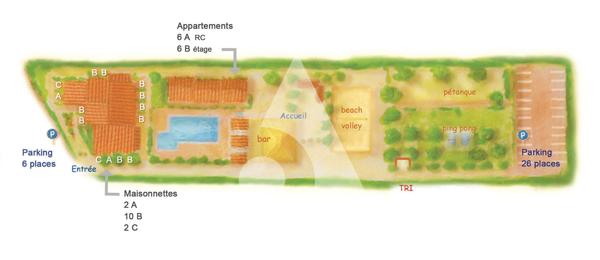 Propriété de loisirs 26 pièces 1165 m2