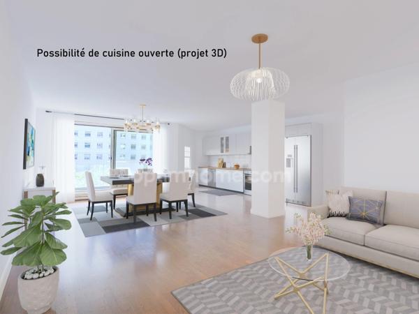 Courbevoie La Défense - appartement 2 chambres, balcon, environnement calme et verdoyant