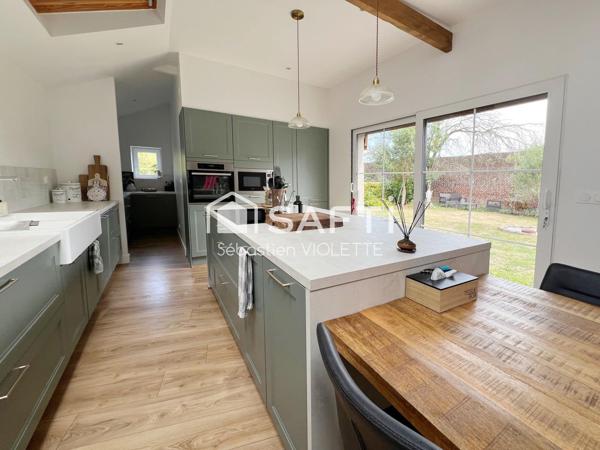 Maison semi plain-pied entièrement rénovée