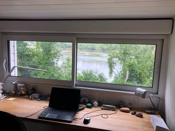Maison à vendre 10 min Angers Sud surplombant la Loire, avec 5 chambres et vaste parc arboré - Hangar de plus de 100m² - 15 min Gare d'Angers