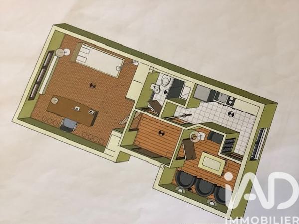 Appartement à vendre 2 pièces 38 m² Sceaux