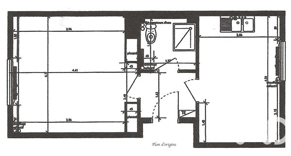 Appartement à vendre 2 pièces 38 m² Sceaux