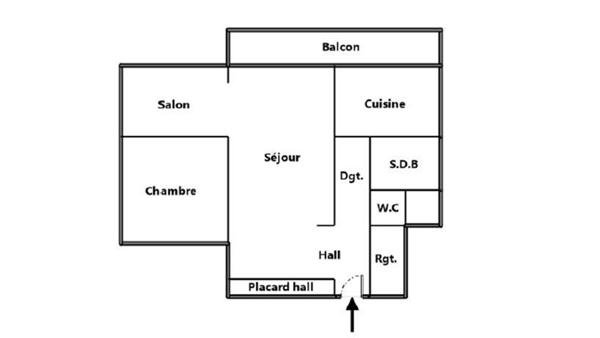Appartement 3 pièces - 68 m² Exclusivité efficity