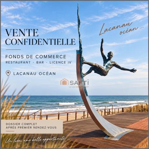 EN VENTE – FONDS DE COMMERCE RESTAURANT / BAR – LACANAU OCEAN