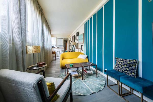 Paris (75002) Paris centre, Montorgueil, 2 pièces de 48m2, plein Sud