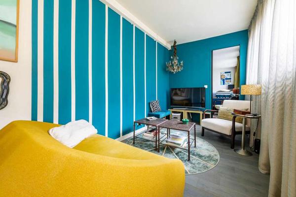 Paris (75002) Paris centre, Montorgueil, 2 pièces de 48m2, plein Sud