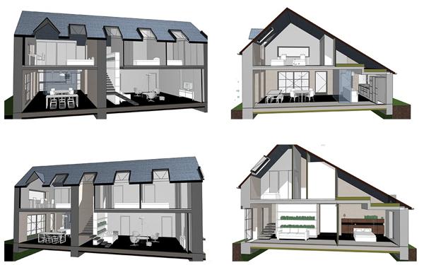 Grande longère à rénover avec terrain aux portes de Rennes