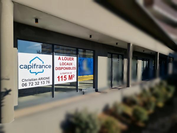 A louer, Local commercial, 125 m², Nice Saint Isidore 06200