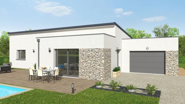 Terrain + Maison à vendre 4 pièces - 112 m²