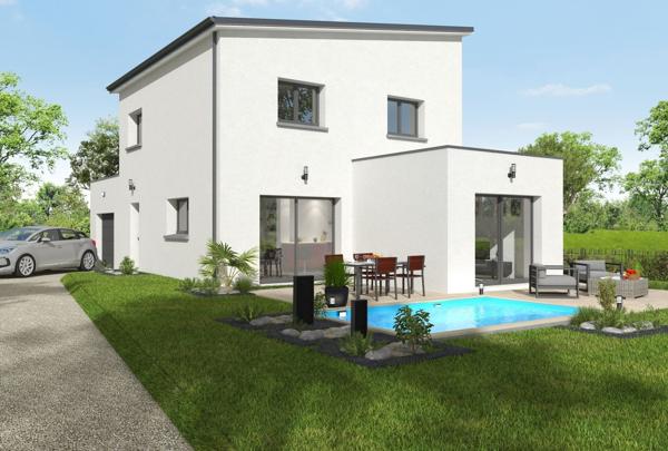 Terrain + Maison à vendre 5 pièces - 132 m²