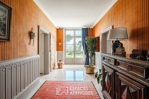 Maison de maître en coeur de village