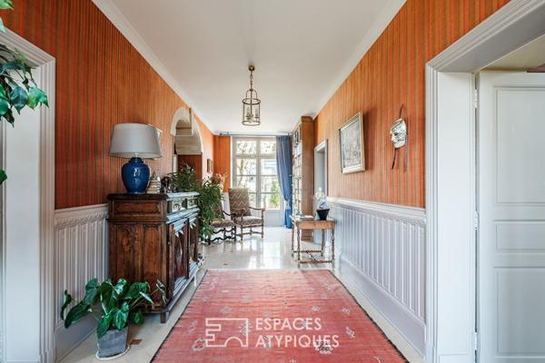 Maison de maître en coeur de village