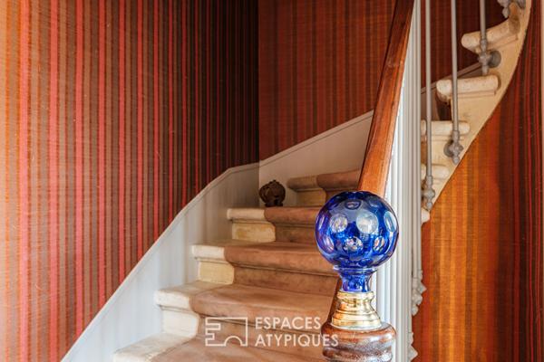 Maison de maître en coeur de village