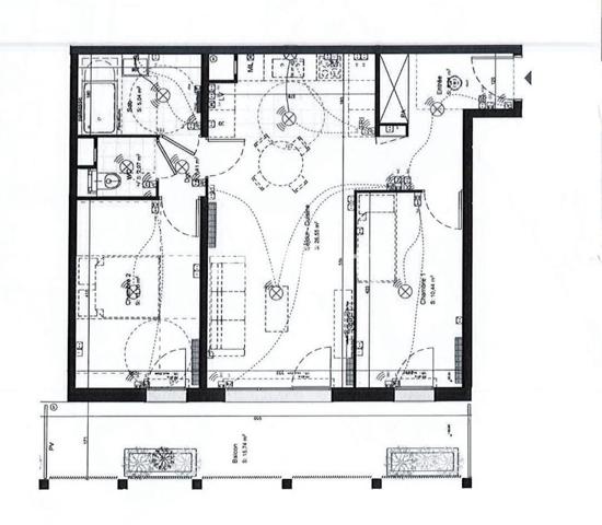 Appartement 3 pièces - 64 m² Exclusivité