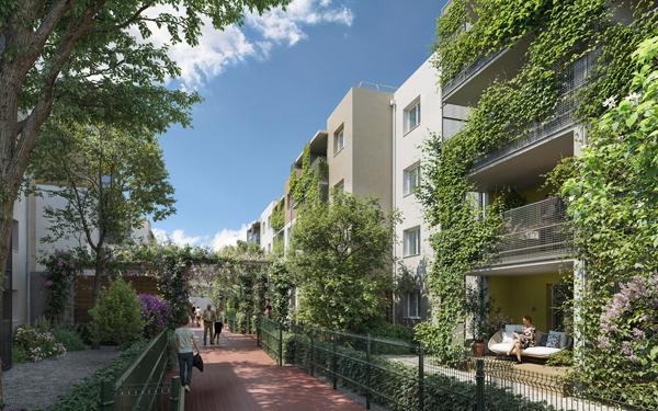 Superbe T3 neuf (achevé) 2ème étage avec terrasse-loggia et place de parking