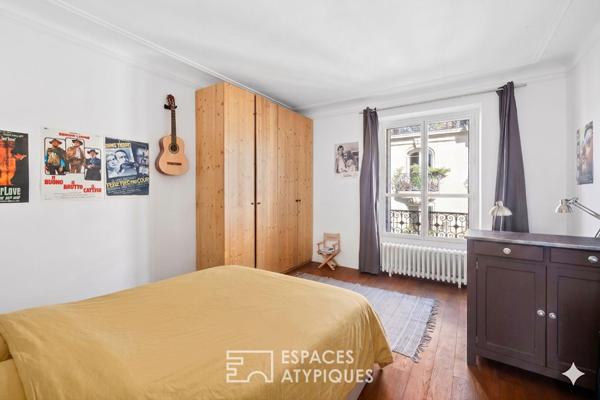 Appartement familial avec atelier d’artiste en dernier étage