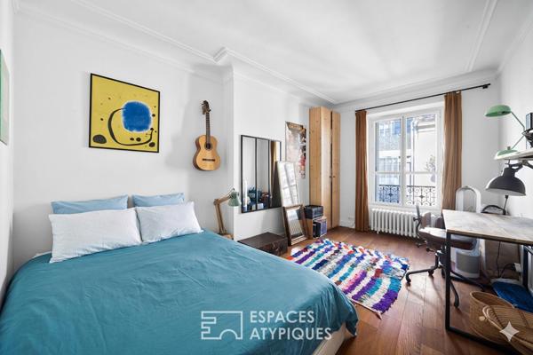 Appartement familial avec atelier d’artiste en dernier étage