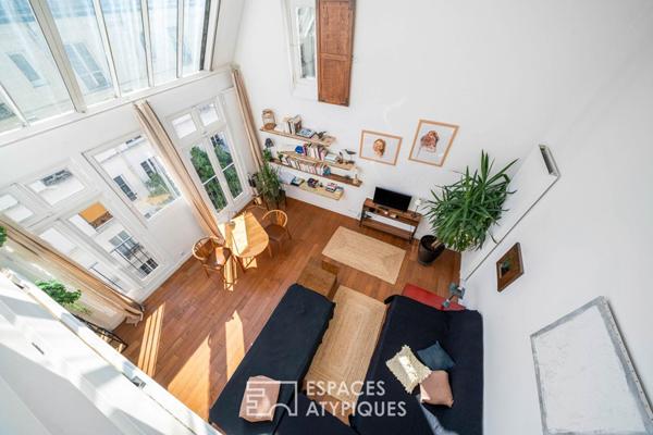 Appartement familial avec atelier d’artiste en dernier étage