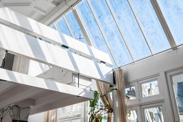 Appartement familial avec atelier d’artiste en dernier étage