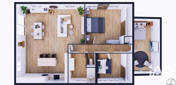 Maison à vendre 4 pièces 110 m² Prades