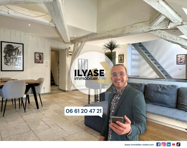 Chalon-sur-Saône (71100) Appartement T3 | 77 m² | Centre-ville