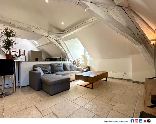 Chalon-sur-Saône (71100) Appartement T3 | 77 m² | Centre-ville