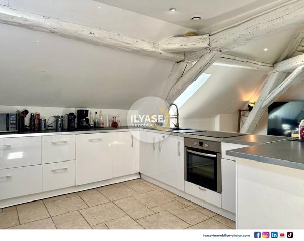 Chalon-sur-Saône (71100) Appartement T3 | 77 m² | Centre-ville