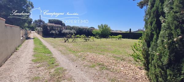 Sorgues (84700) superbe terrain à bâtir LIBRE CONSTRUCTEUR zero nuisance