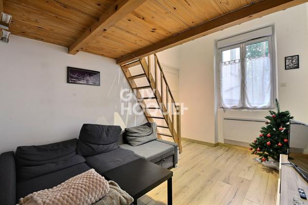 (Visite virtuelle) A vendre, appartement de type T1 bis de 36 m² avec cave, Lyon 3ème arrondissement (69003)